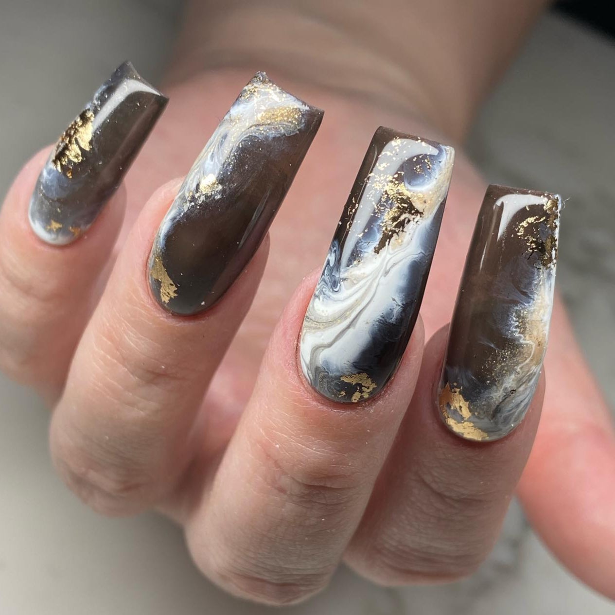 How To Do Water Marble Nail Art, Which Is Not Nearly As Hard As It Looks